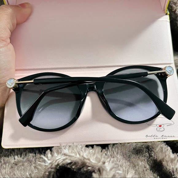 FENDI Gradient Safilo 807 Black Sunglasses BRAND NEW - Picture 5 of 16